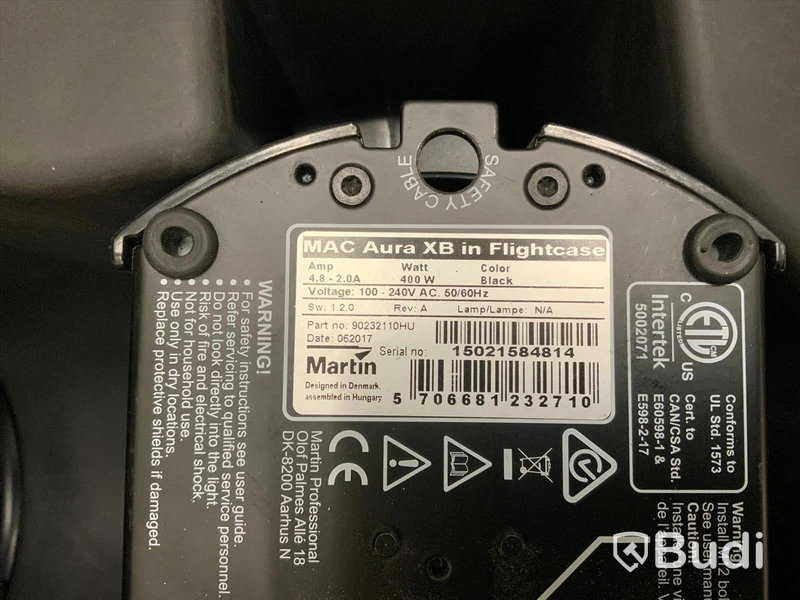 6st Martin MAC aura XB i flightcase